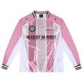 MEDM ethnic style contrasting casual jersey long sleeved T-shirt contrasting splicing breathable loose unisex top autumn
