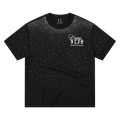 MEDM Starry Sky Gradient Hot Diamond Logo Casual Round Neck Short Sleeve 26 Summer New Style Trendy Loose and Relaxing T-shirt