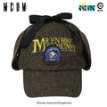 MEDMx Detective Conan Collaboration Double brimmed Retro Art Detective Hat Casual Hat British Style Versatile Hat