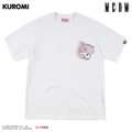 MEDM × Sanrio Family Series Knitted Pocket Casual Round Neck Short Sleeve Cool Lomi Pattern Loose T-shirt Summer