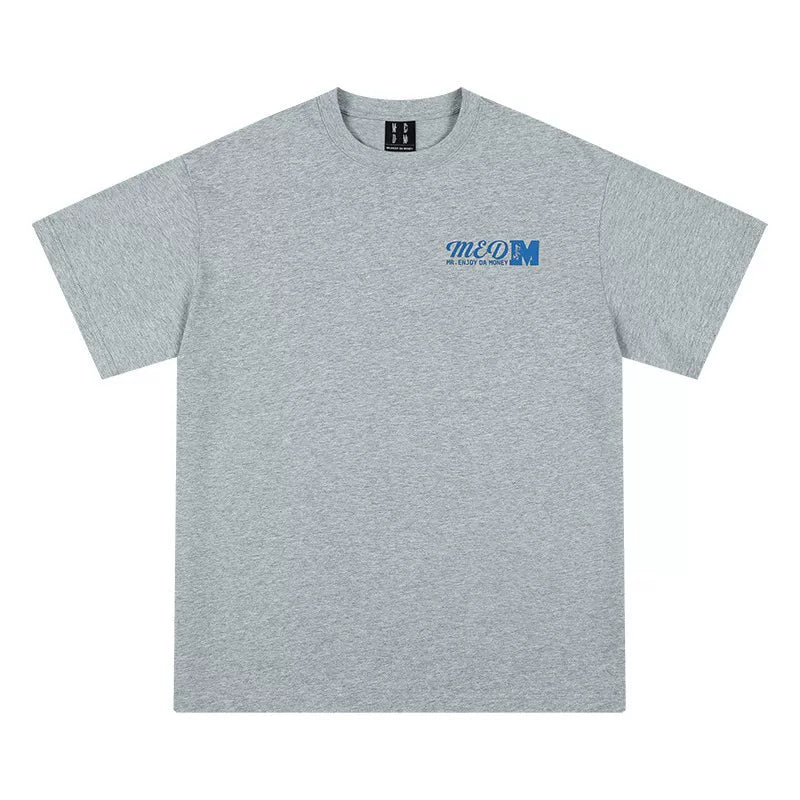 MEDM26SS THE TIME basic logo short sleeved T-shirt men's American casual round neck top summer T-shirt