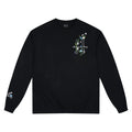 MEDM2025 new product butterfly vine round neck casual long sleeved T-shirt commuting simple couple base shirt top autumn