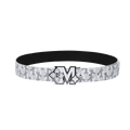 MEMD Grey Shadow Flower Buckle Full Print Belt for Men 2026 New Belt for Women Trendy Brand Original Alphabet Casual Accessories