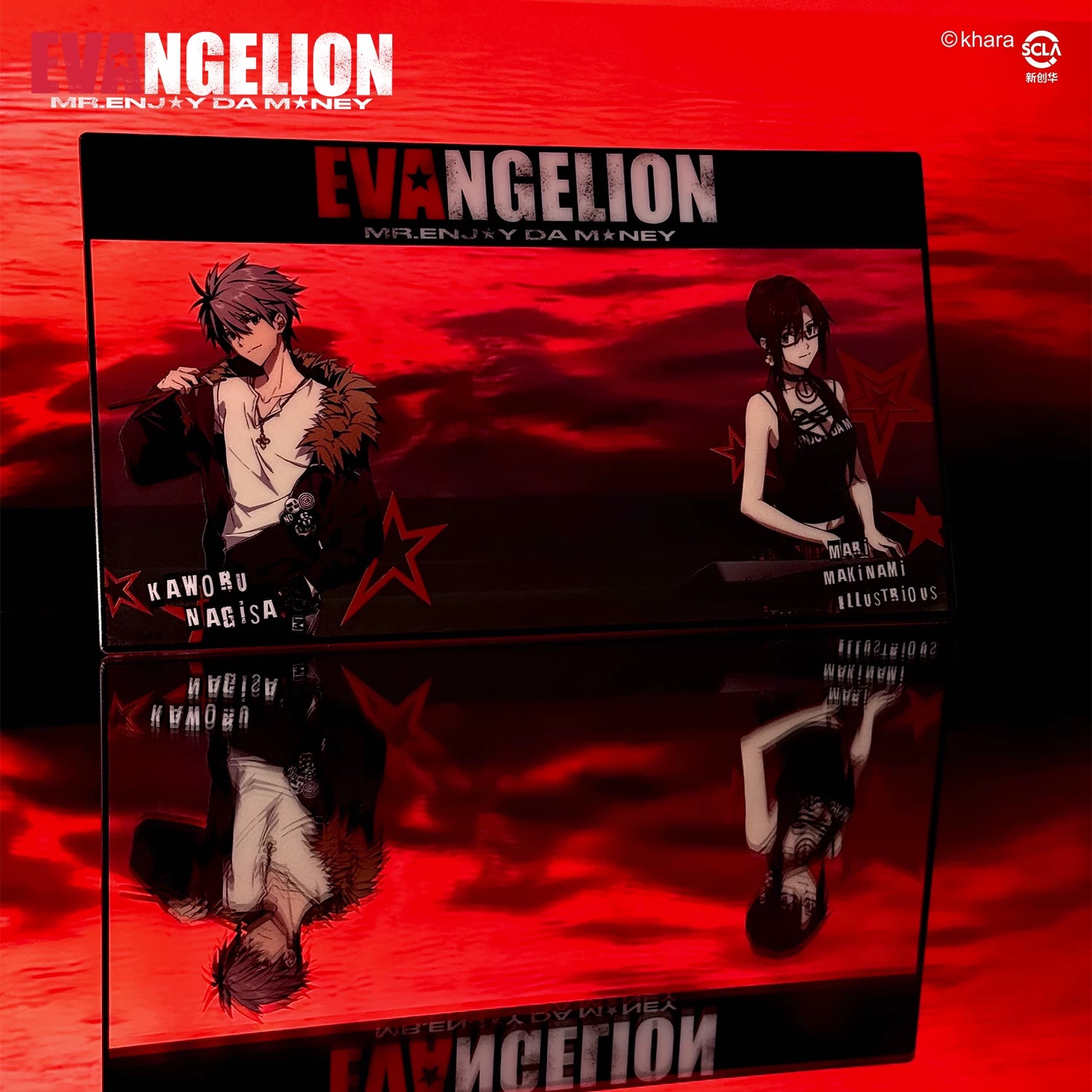 MEDMxEVA NEVER END series animation anime card penetration peripheral decorations