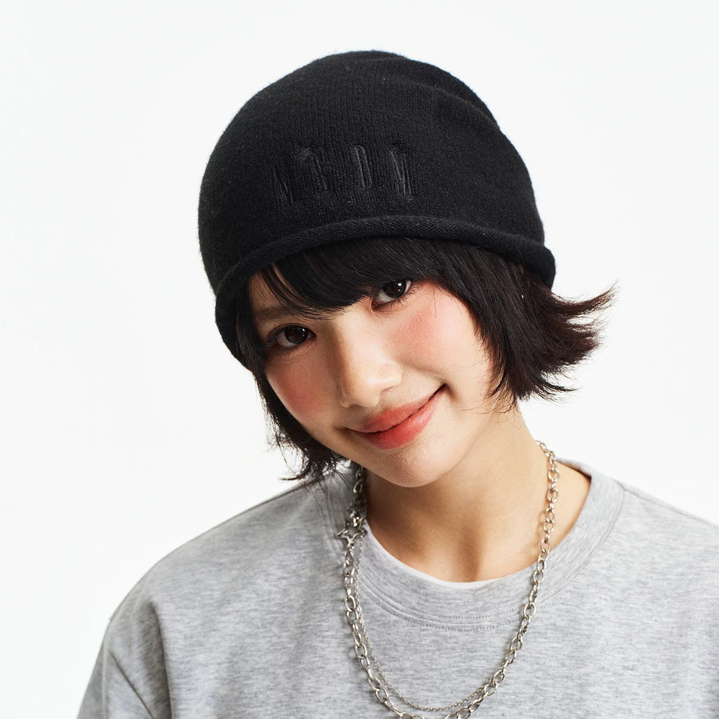 MEDM American letter star embroidery casual cold hat, cold resistant, warm and simple knitted hat, winter couple hat