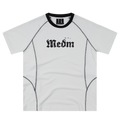 MEDM contrasting color reverse car curve starry sky casual short sleeved high street letter printed functional style loose T-shirt for men