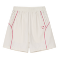MEDM Sports Series Small Label Quilted Thread Logo Embroidered Casual Shorts Multi Color Outdoor Fitness Loose Wide Leg Shorts