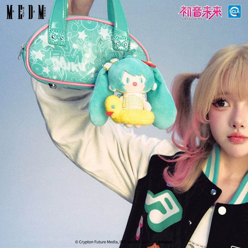 MEDMx Hatsune Miku Handbag for Women High level Luxury 2025 New Versatile Design Small Crowd Bag