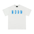 MEDMxNewmasus Co branded Aquarium Short Sleeve T-shirts for Men and Women Couples China-Chic Casual Half Sleeve Summer T-shirts