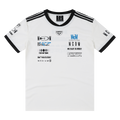 MEDM racing suit logo printed casual round neck short sleeved American street retro motorcycle style men's and women's loose T-shirt