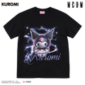 MEDM × Sanrio Family Series Dark Style 3D Acid Leisure T-shirt Cool Lomi Pattern Round Neck Short Sleeve Summer
