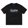 MEDM camouflage gothic logo star studded bead casual round neck short sleeved trendy versatile loose couple T-shirt summer