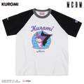 MEDM × Sanrio Family Series Cool Lomi Pattern Printed Color Contrasting Casual Shoulder Short Sleeve Couple T-shirt Summer