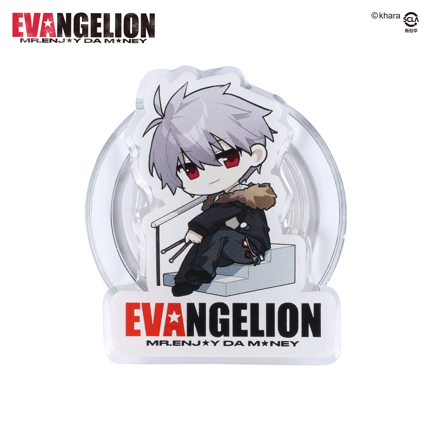 MEDMxEVA NEVER END series animation anime Q version mobile phone airbag bracket telescopic support