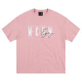 MEDM26SS basic logo layout short sleeved men's retro American casual round neck top women's trendy brand summer T-shirt