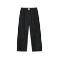 MEDM Simple Solid Color Imitation Linen Corduroy Casual Pants Trendy Brand Basic Versatile Loose Couple Straight Leg Pants