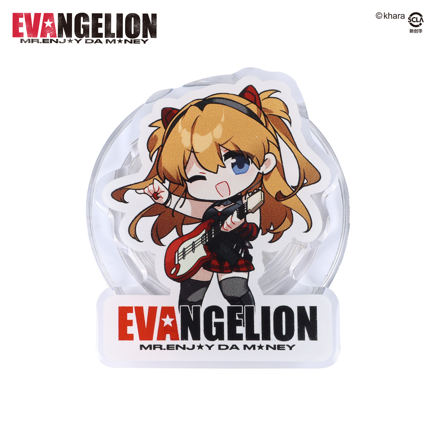 MEDMxEVA NEVER END series animation anime Q version mobile phone airbag bracket telescopic support