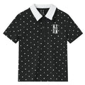 MEDM fake two piece polka dot embroidery loose collar short sleeved summer new retro college style casual T-shirt for women