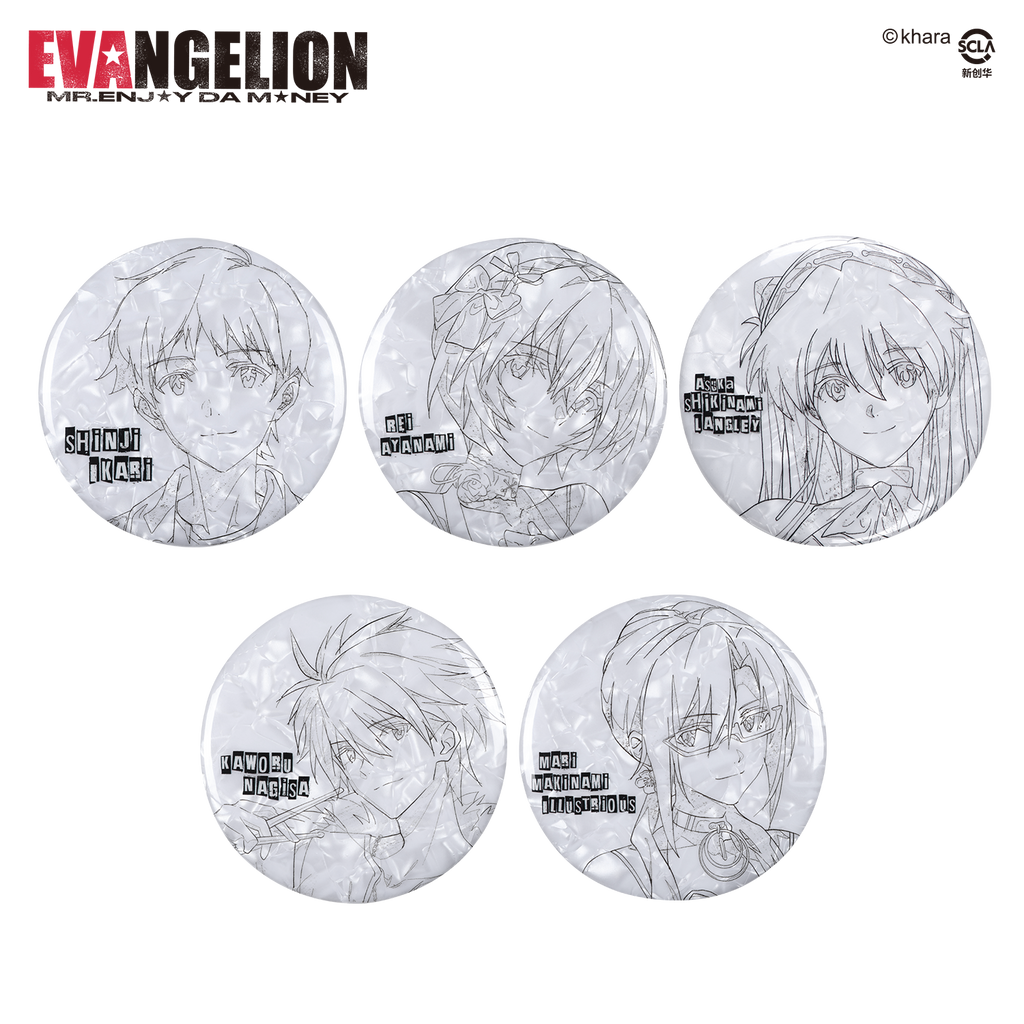 MEDMxEVA NEVER END series sketch blind box bar animation anime badge