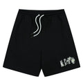 MEDM26SS floral quick drying pants trendy brand American retro five quarter shorts men's summer wear casual sports pants women