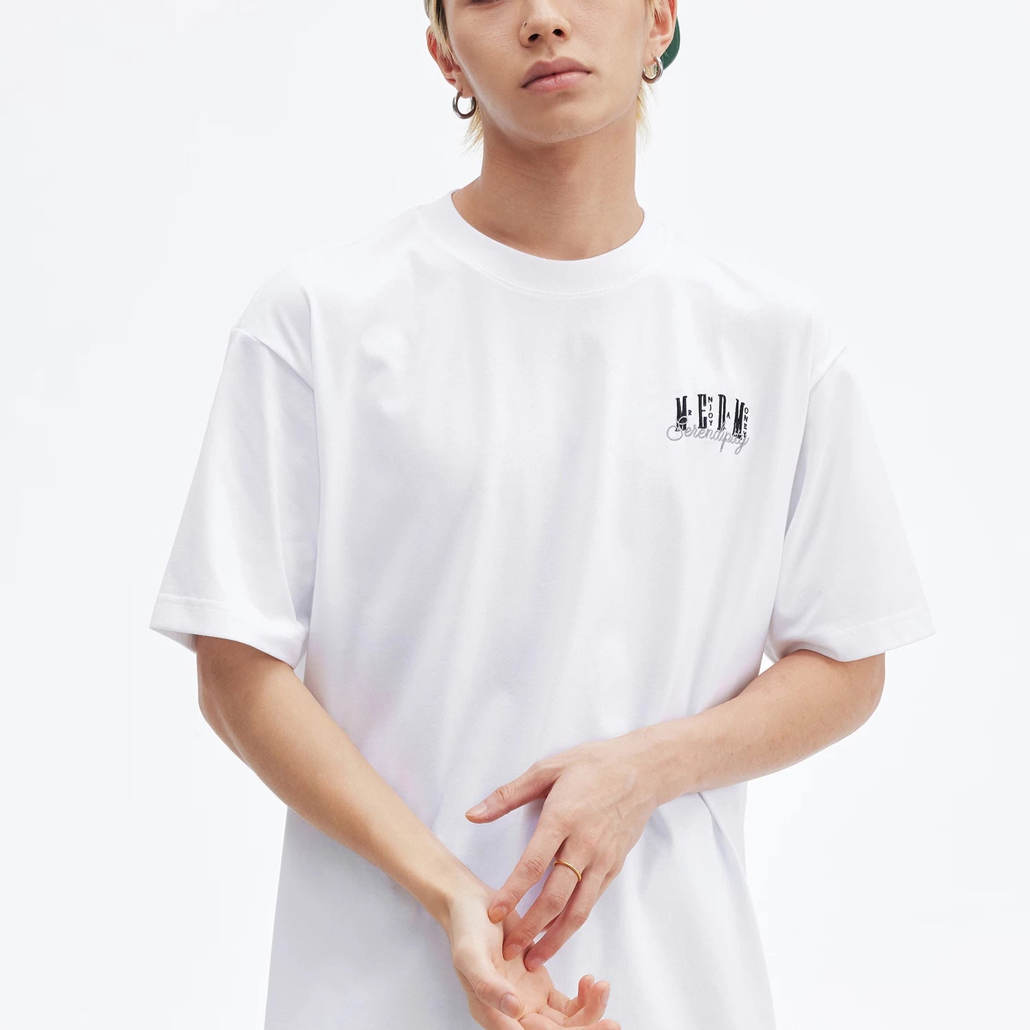 MEDM26SS Cool Short Sleeve T-shirt 2026 New Summer American Trendy Brand Loose Casual Versatile Men's and Women's Half Sleeve