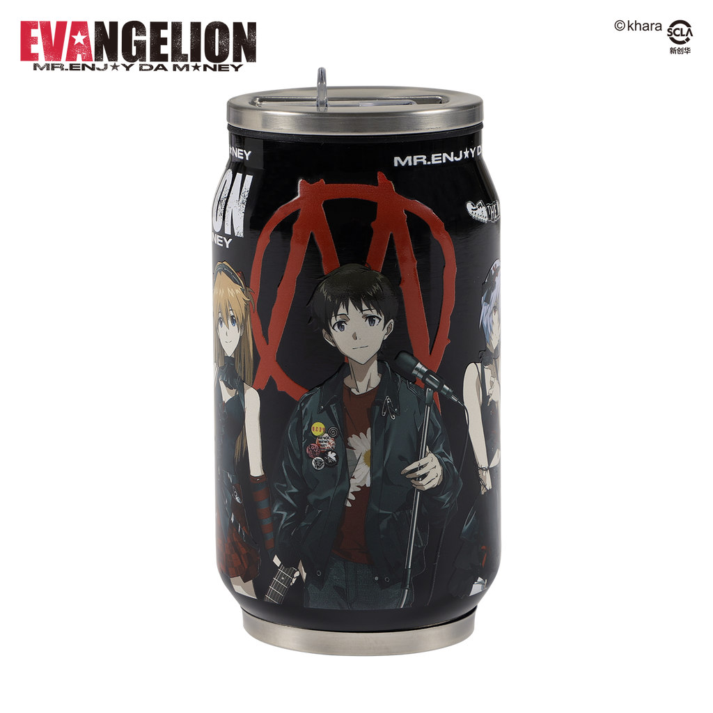 MEDMxEVA NEVER END series animation anime metal water cup with high face value and external car cup