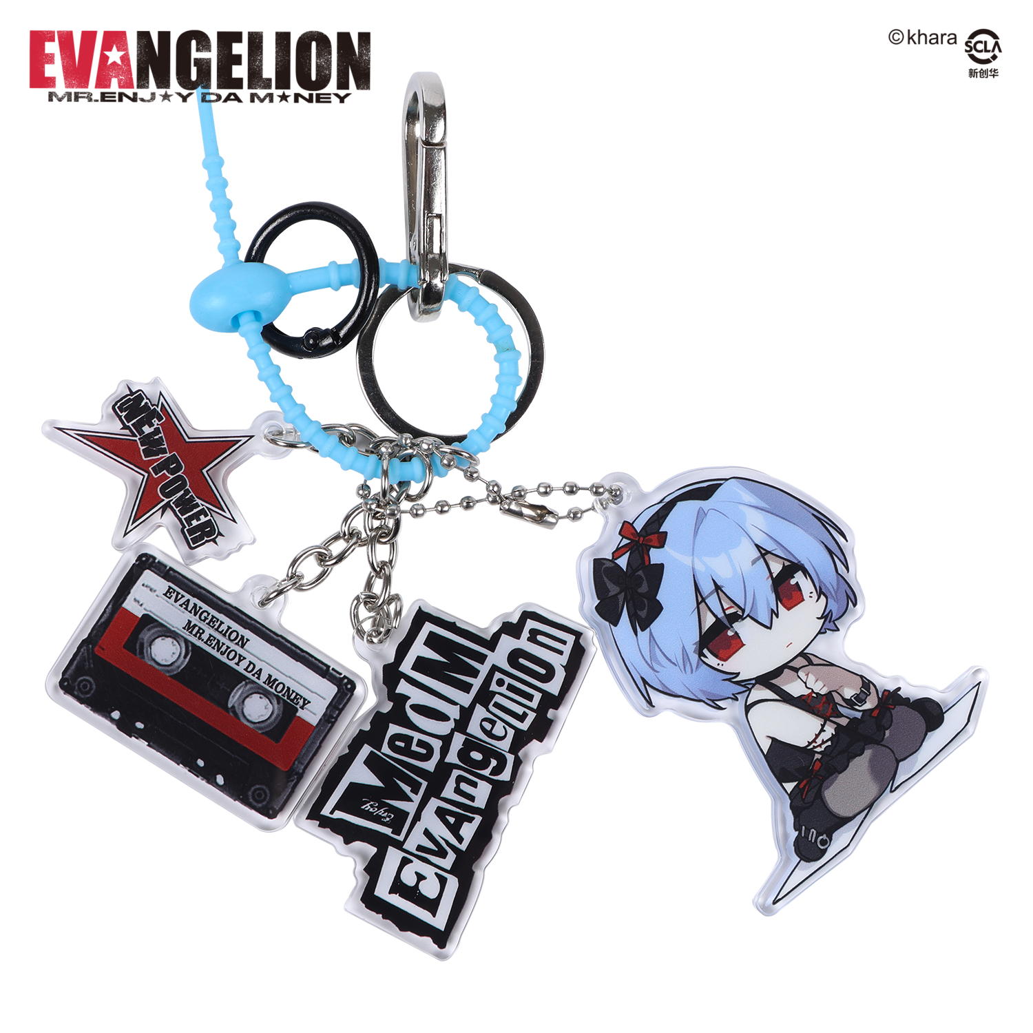 MEDMxEVA NEVER END series animation anime acrylic keychain high appearance ins style pendant