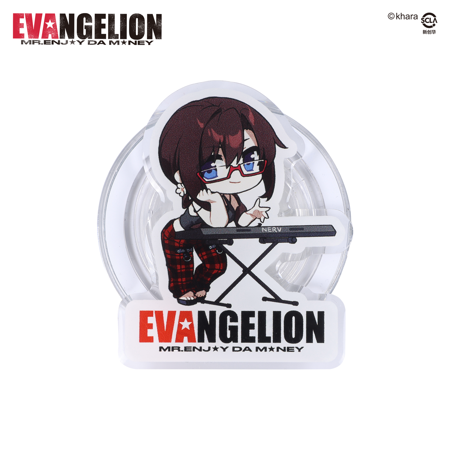 MEDMxEVA NEVER END series animation anime Q version mobile phone airbag bracket telescopic support