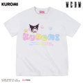MEDM × Sanrio Family Series Shining Anime Logo Printed Casual Short Sleeve Cute Sweet Girl Round Neck T-shirt
