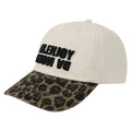 MEDM leopard print casual print spliced daily duckbill cap for men and women, new hat with three-dimensional embroidery baseball cap in front
