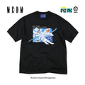 MEDMx Detective Conan co branded anime pattern print basic box casual round neck short sleeved couple T-shirt summer
