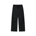 MEDM basic simple and loose double knee pleated pants 25 new versatile straight leg men's and women's drawstring casual pants for spring and autumn