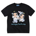 MEDM × YUY Jade Collaboration - Angel Printed Love Embroidered Casual Round Neck Short Sleeve Summer Cute Loose T-shirt