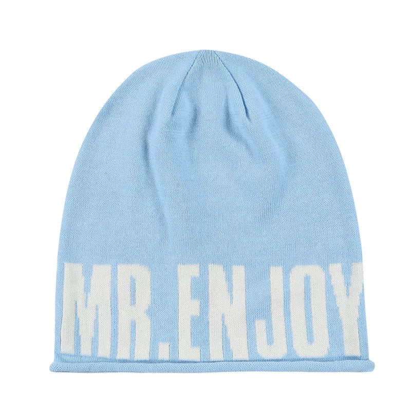 MEDM versatile single item without brim, warm and cold resistant knitted cold hat, American casual, loose and comfortable winter hat