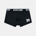 MEDM Basic Breathable Underwear Men's and Women's Underwear Trendy Comfortable Four cornered Men's Youth Shorts